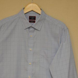 UNTUCKit Two Ply Cotton Wrinkle Free Button Down L